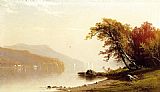 Alfred Thompson Bricher Autumn on the Lake painting